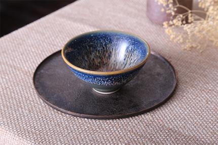 天目釉茶盏