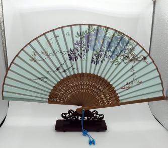 扇子 绿